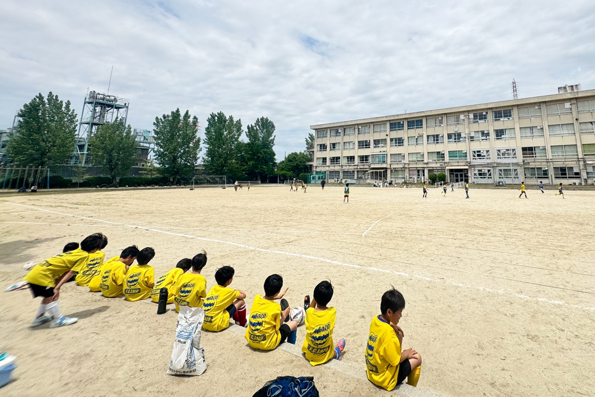 U-10のトレーニング風景