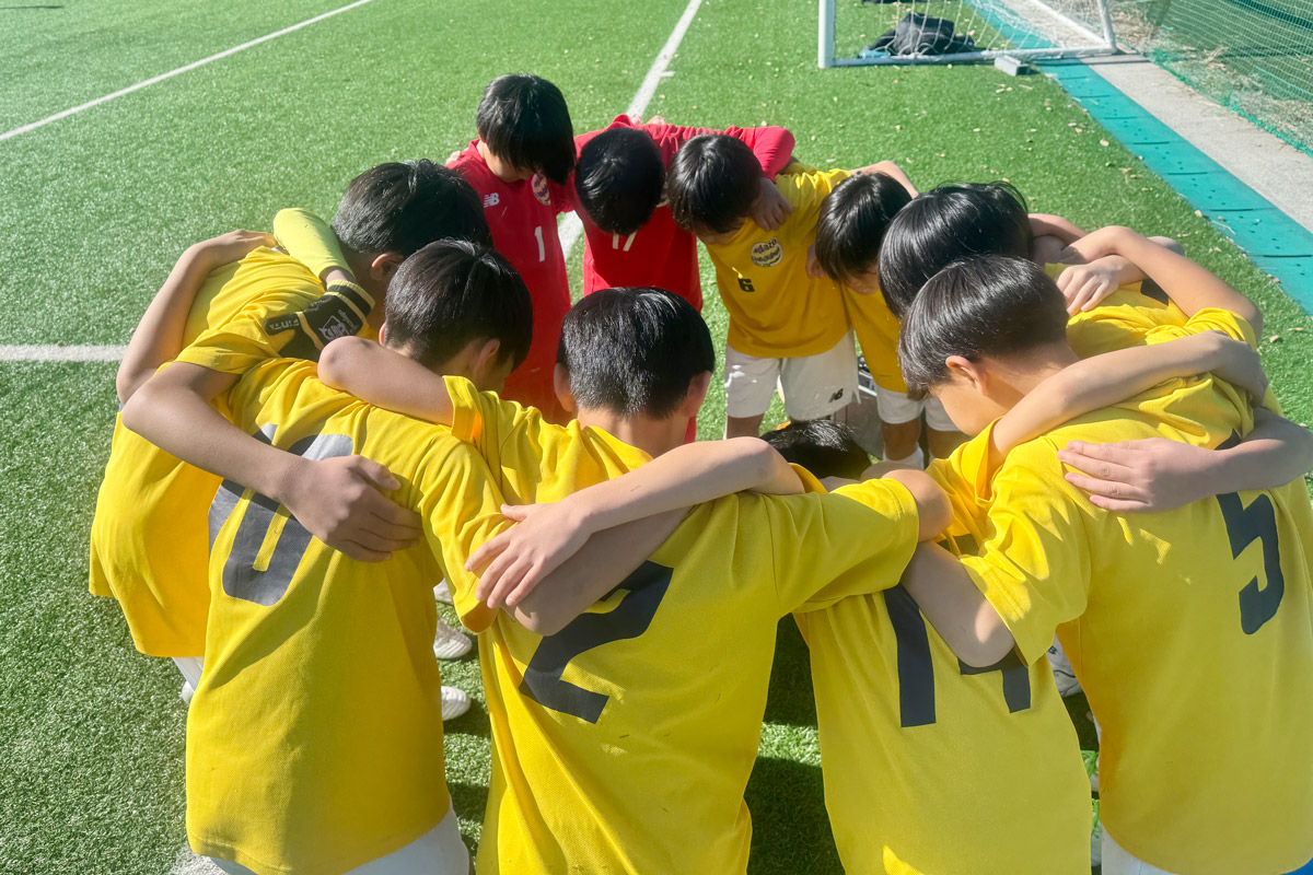 U-12のトレーニング風景
