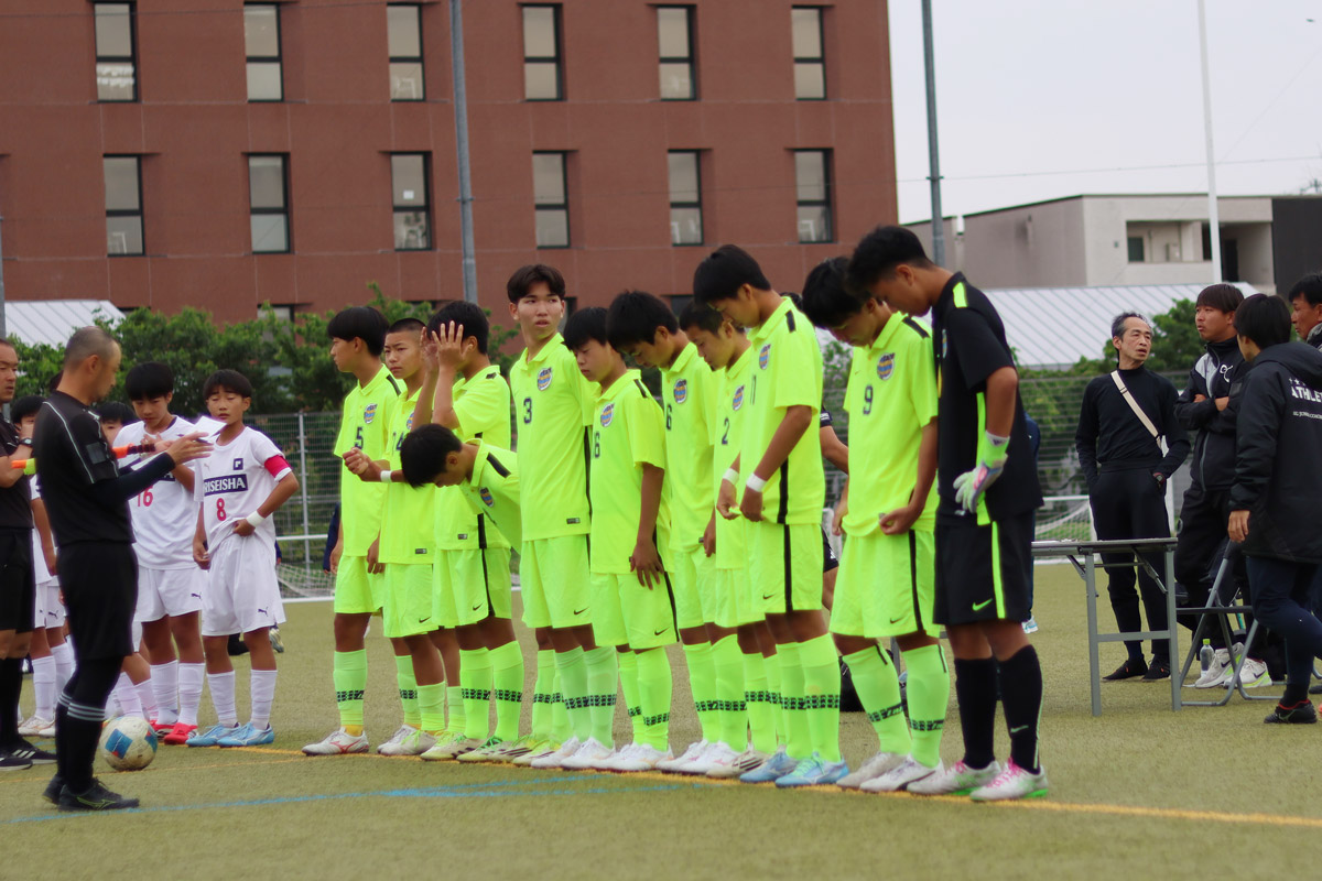 U-15のトレーニング風景