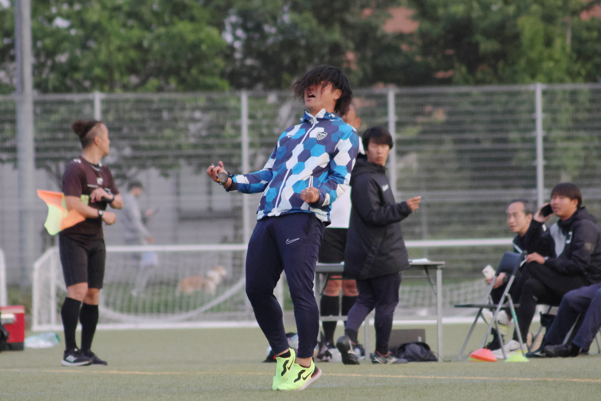 F.C.Lazoのコーチ集合写真